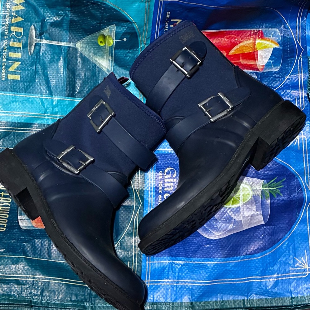 Cougar Dark Blue Rain Boots